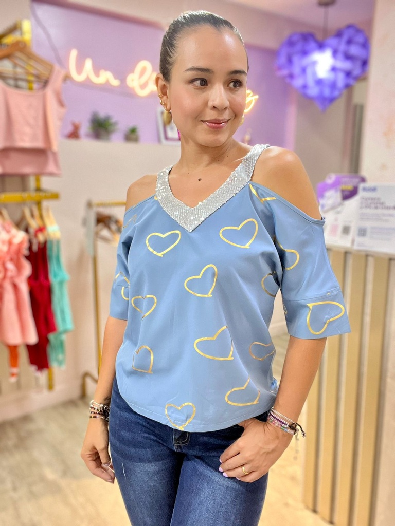 BLUSA ADARA AZUL