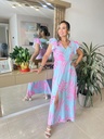 VESTIDO DANNA AZUL/ROSA