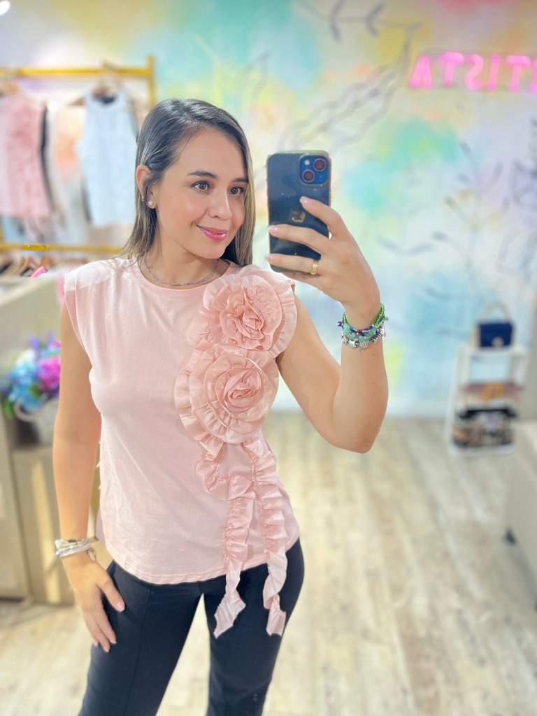TOP LUCERO ROSA