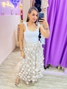 FALDA FARINA TAUPE