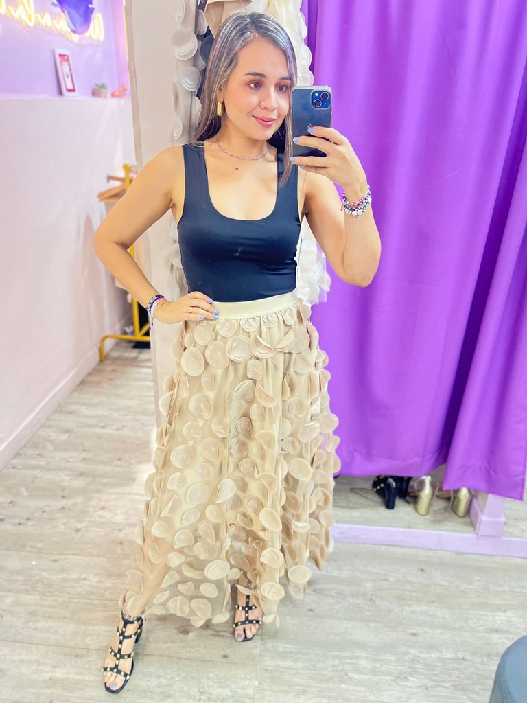 FALDA FARINA CHAMPAGNE
