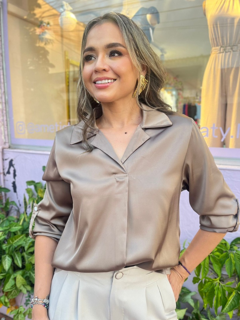 BLUSA SIENA CAFÉ
