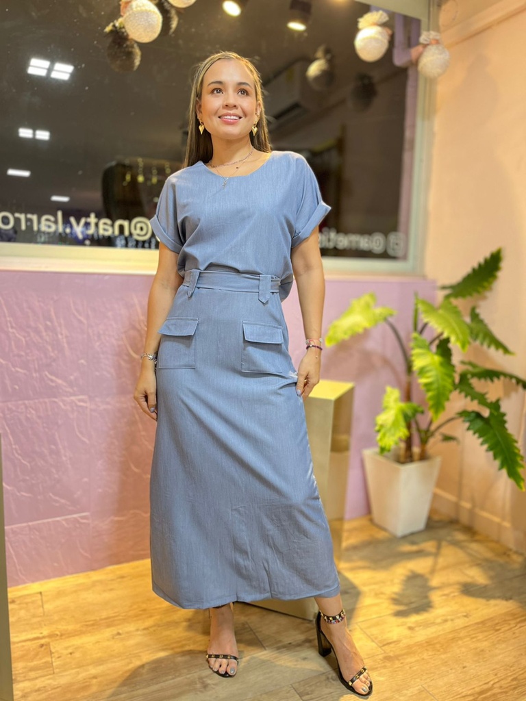 SET STEFANY AZUL