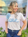 TOP CARLA GRIS