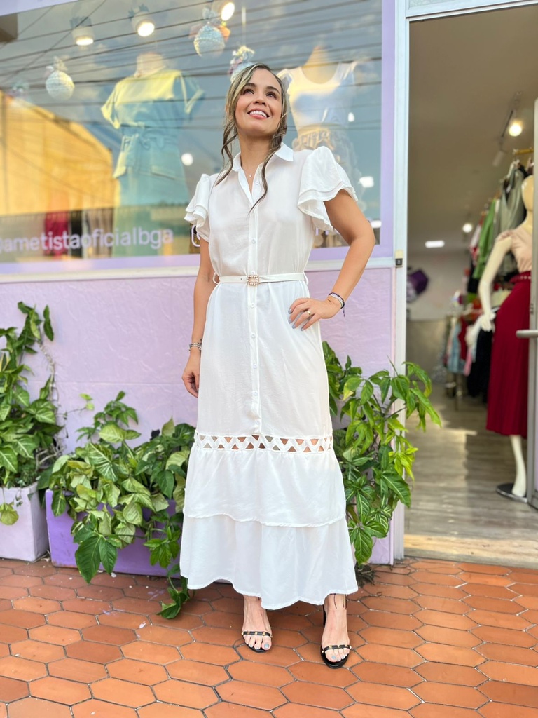 VESTIDO DAIANA BLANCO