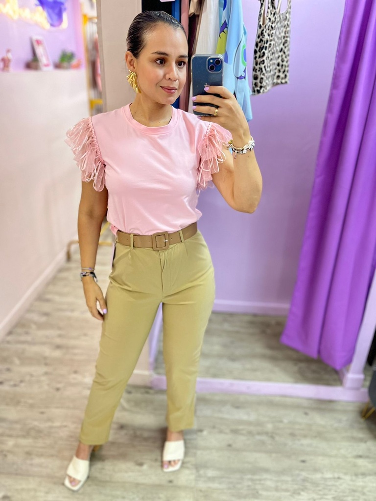PANTALON LAUREN CAFÉ