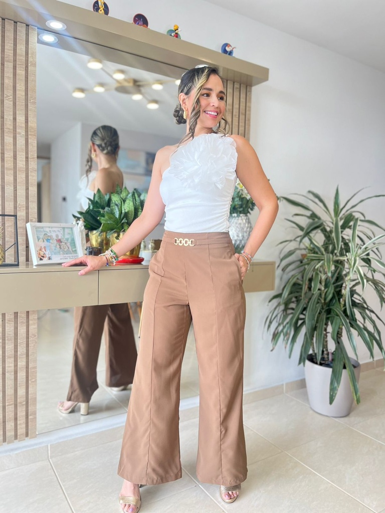 PANTALÓN LOURDES CAFÉ