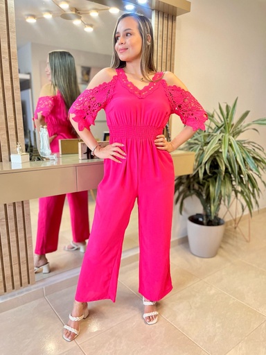 ENTERIZO NICOL FUCSIA