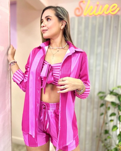 SET AMETISTA FUCSIA