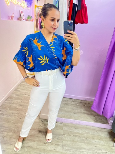 PANTALON LAUREN BLANCO