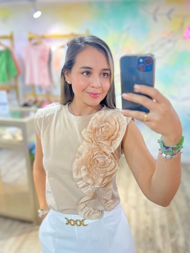 TOP LUCERITO BEIGE