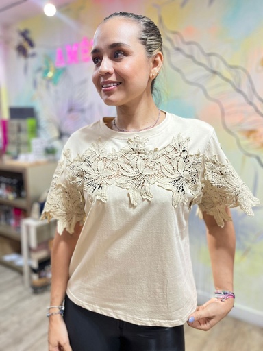 TOP GENOVEVA BEIGE