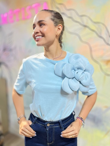 TOP MATILDE AZUL