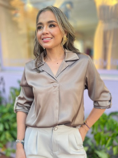 BLUSA SIENA CAFÉ
