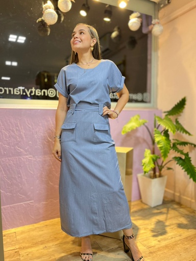 SET STEFANY AZUL
